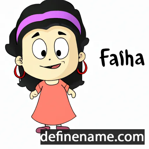 Fahina cartoon