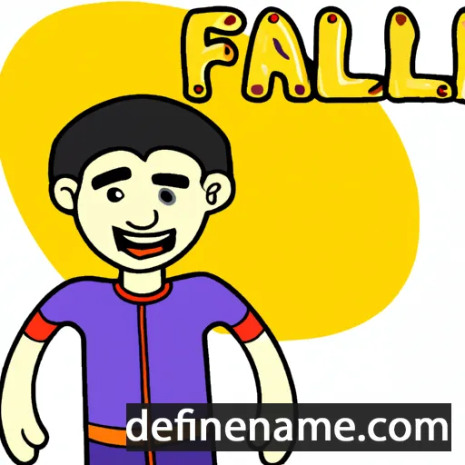 Fahrul cartoon