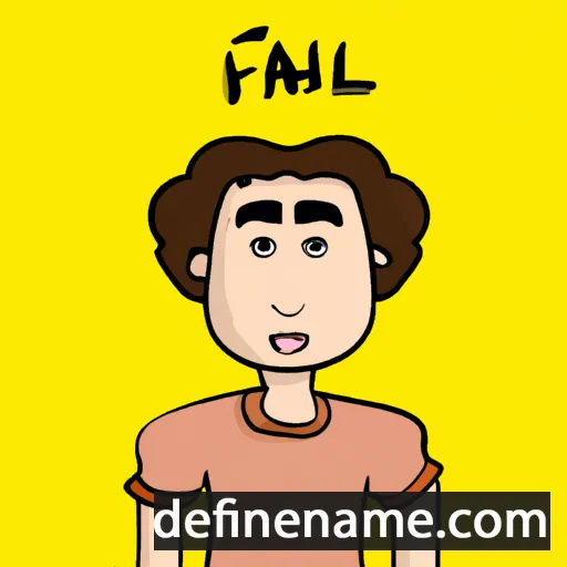 cartoon of the name Fai