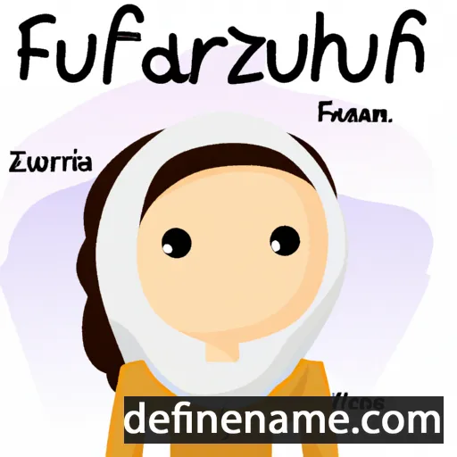 Fairuzah cartoon