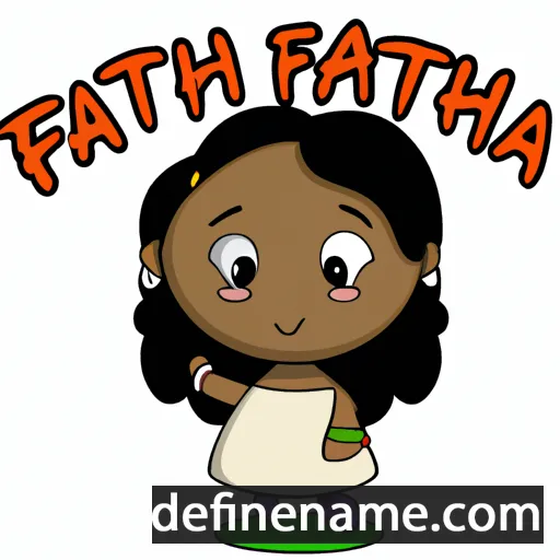 Faithea cartoon