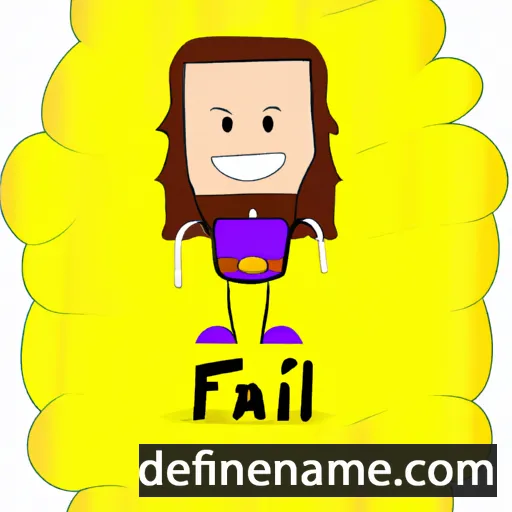 cartoon of the name Falin