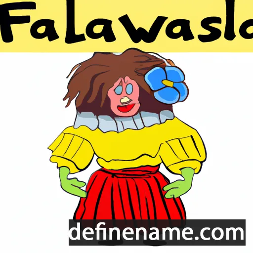 Falisława cartoon