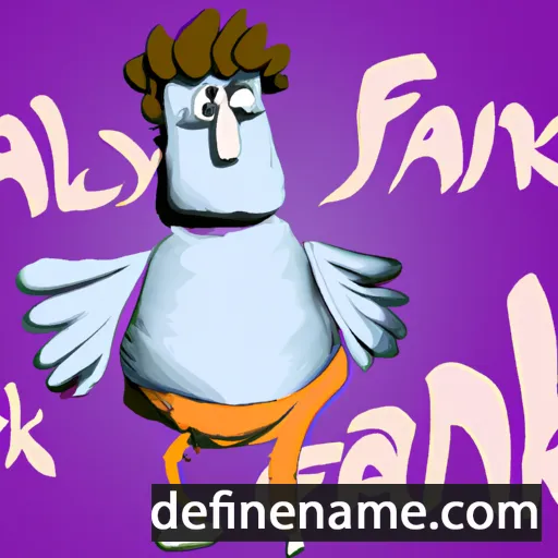 Falkny cartoon