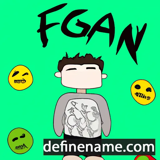 Fangan cartoon