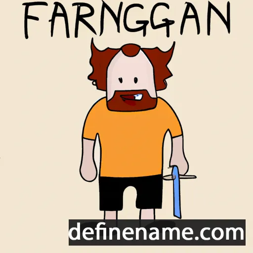 Fanngeir cartoon