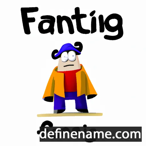 Fantig cartoon