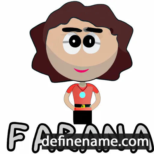 Farana cartoon