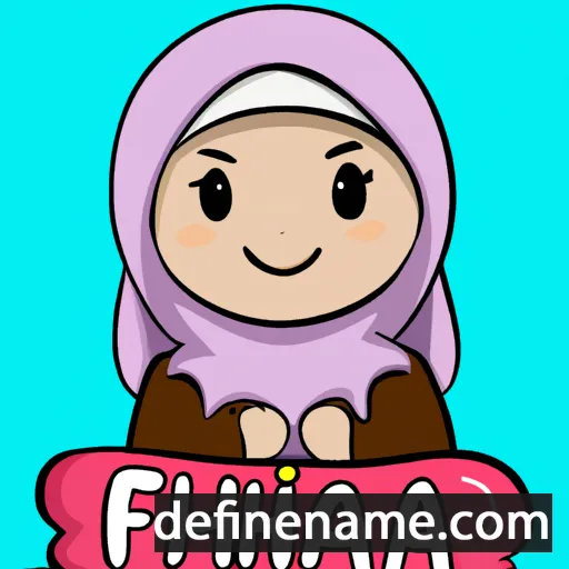 Farihah cartoon