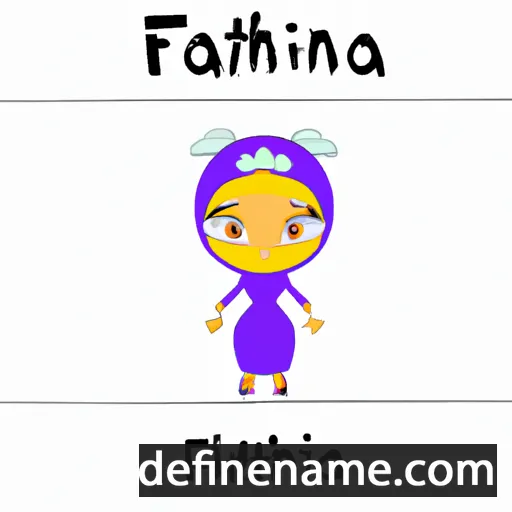 Fatina cartoon