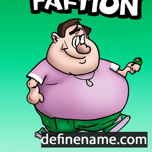 Fatjon cartoon