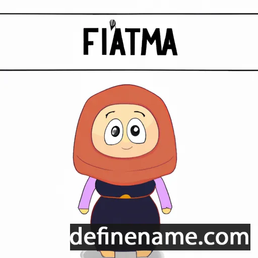 Fatmira cartoon