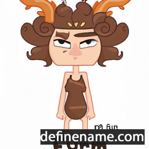 Faun cartoon