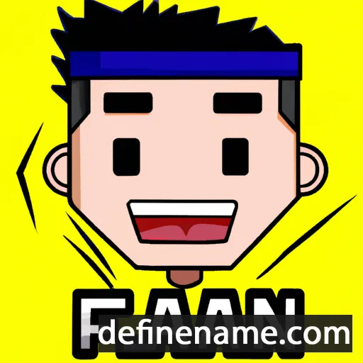 Fauzan cartoon