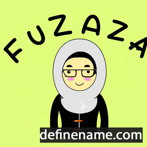 Fauzia cartoon