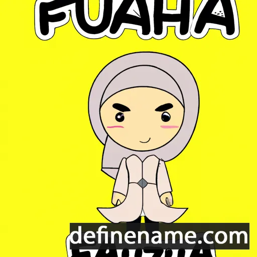 Fauziah cartoon