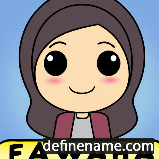 Fawziyyah cartoon