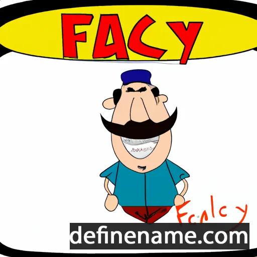 Fayçal cartoon