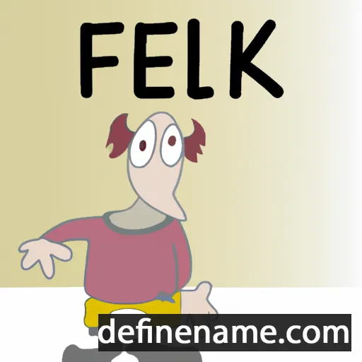 Félk cartoon