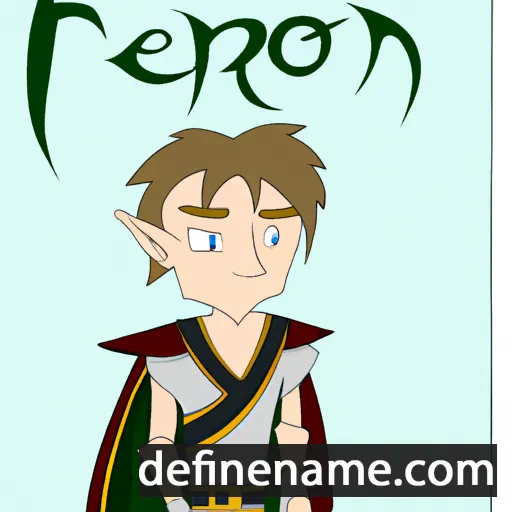 Fëanor cartoon