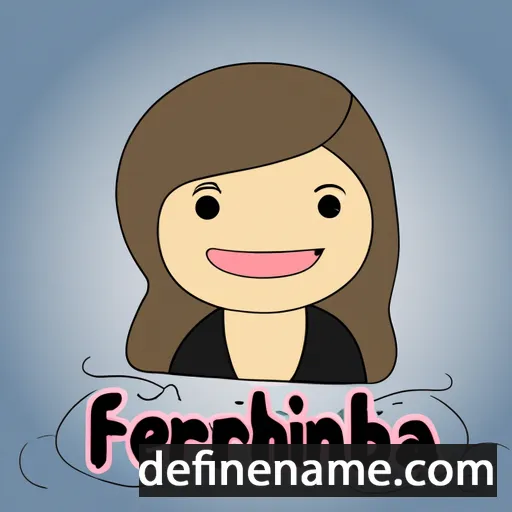 Febriana cartoon