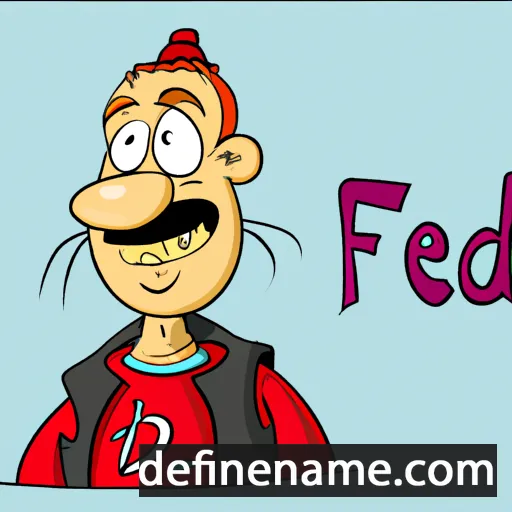 Fedar cartoon