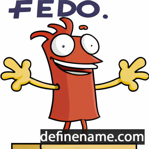 Feddo cartoon