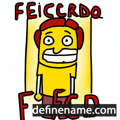 Federiccu cartoon