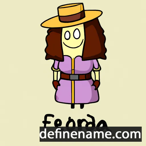 Fedoria cartoon