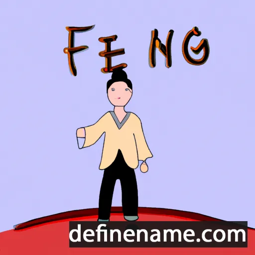 Feiping cartoon