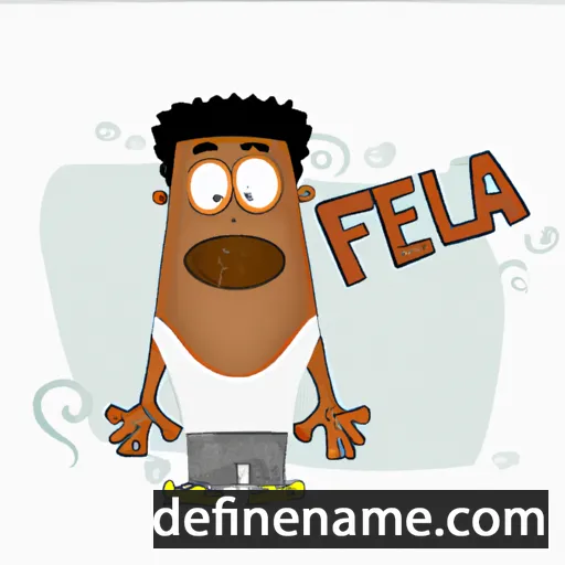 Fela cartoon