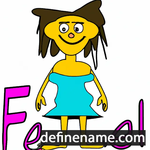 Feleci cartoon