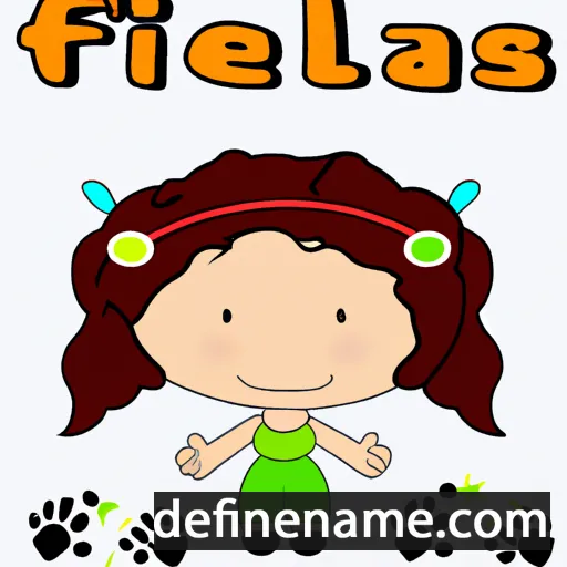 Felícitas cartoon