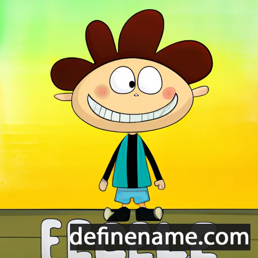 cartoon of the name Felice