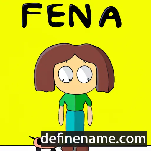 Fena cartoon