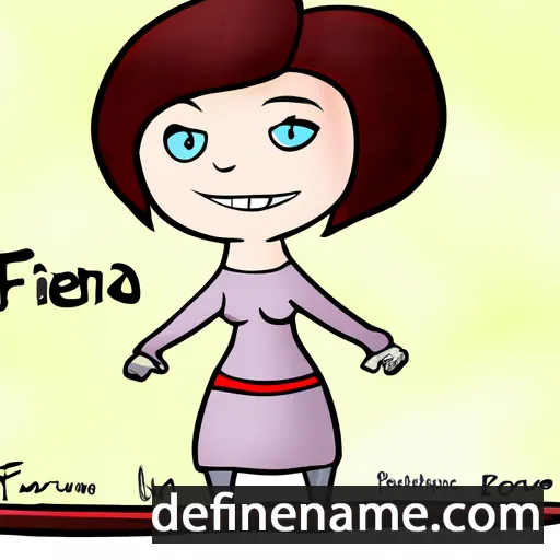 Fenia cartoon