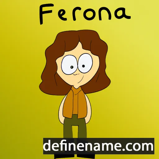 Feonora cartoon