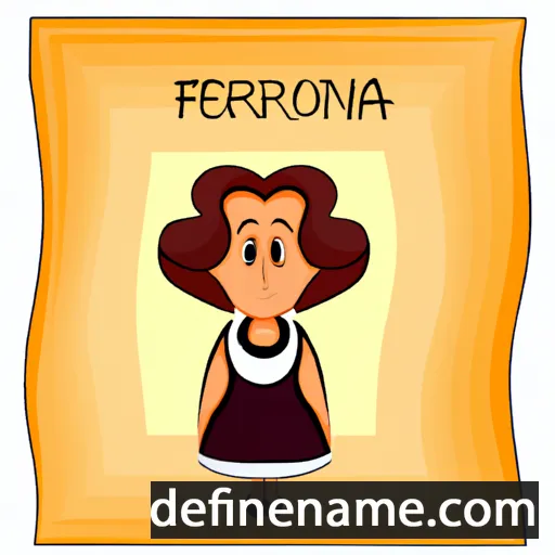 Feronia cartoon