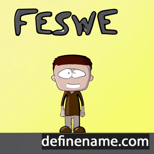 Fewesi cartoon