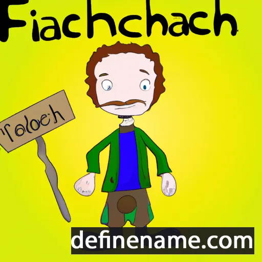 Fiachadh cartoon