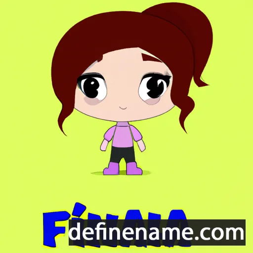 cartoon of the name Fianna