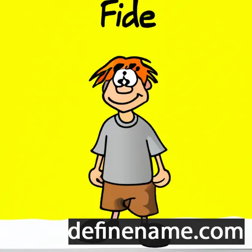 Fidde cartoon