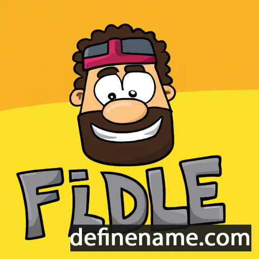 Fidèl cartoon