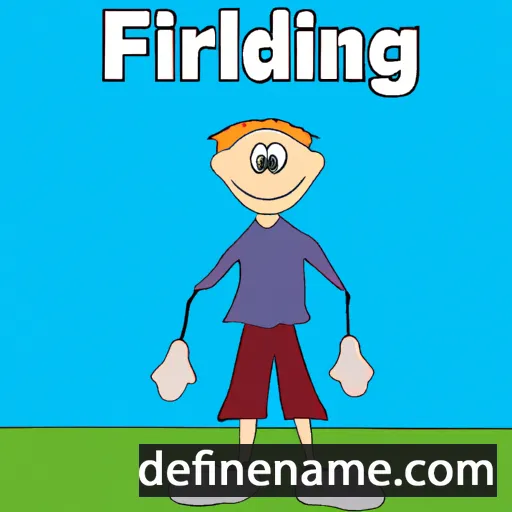 Fielding cartoon