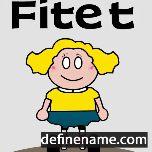 Fietje cartoon