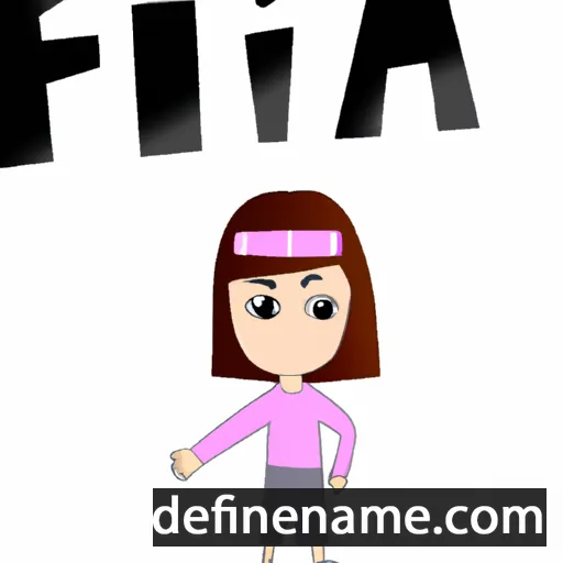 Fiia cartoon