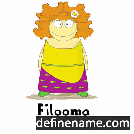 Filemona cartoon