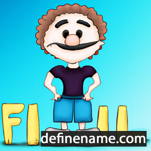 cartoon of the name Fili