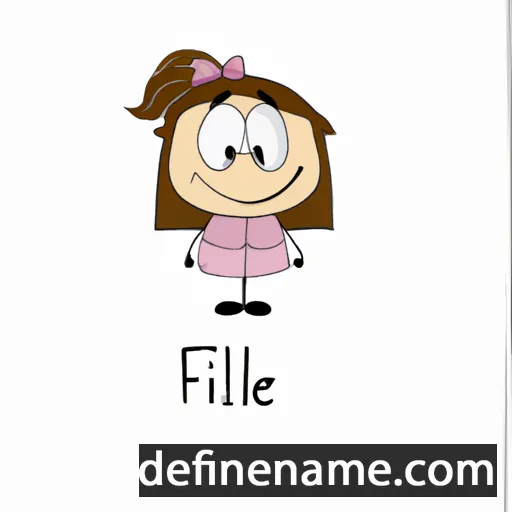 Fillie cartoon