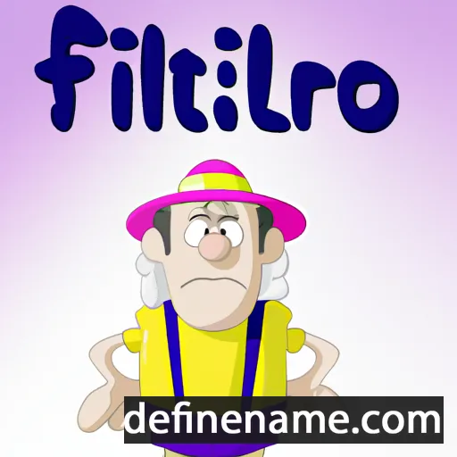 Filoreto cartoon